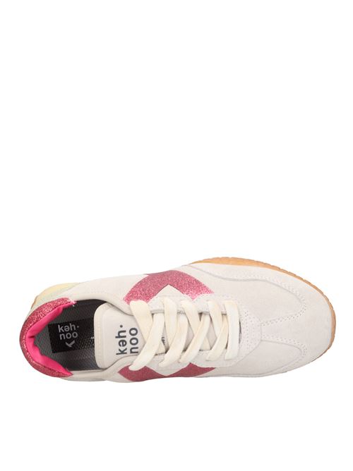 Suede and rubber sneakers KEH NOO | S00KW9723BEIGE-ROSA